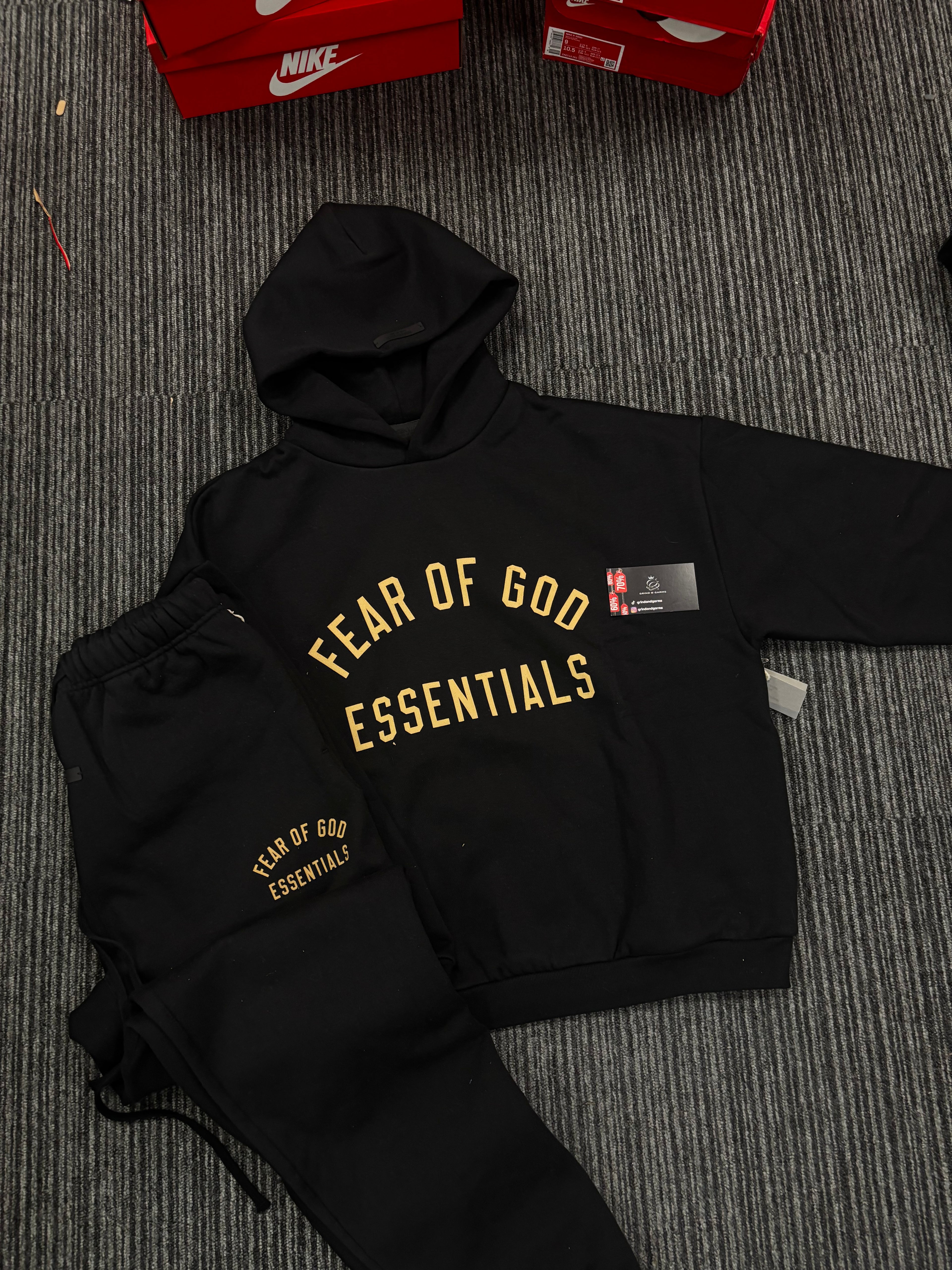 FOG- FW24 Black Tracksuit