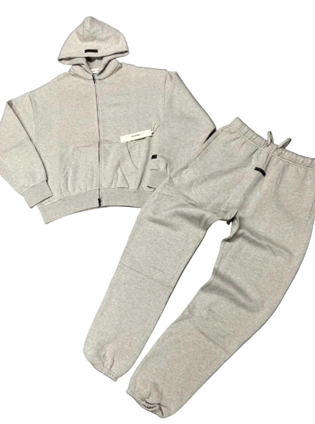 FOG Essentials ‘Heather Stone’ Zip Up Tracksuit