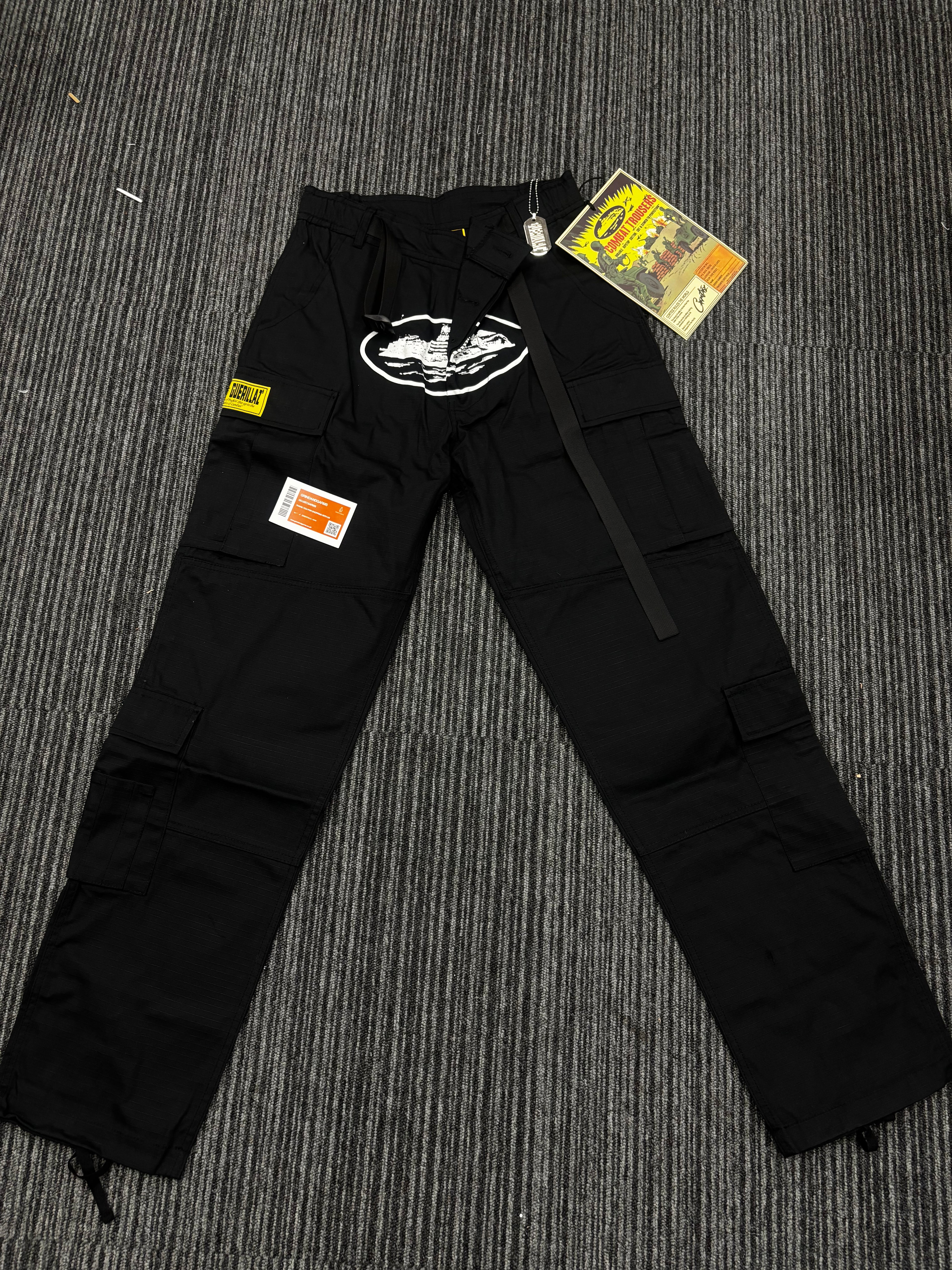 CRTZ Cargo Trousers black