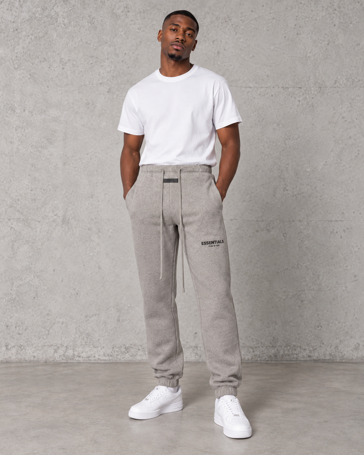 Fear of God Essentials Cuffed Joggers – Dark Oats