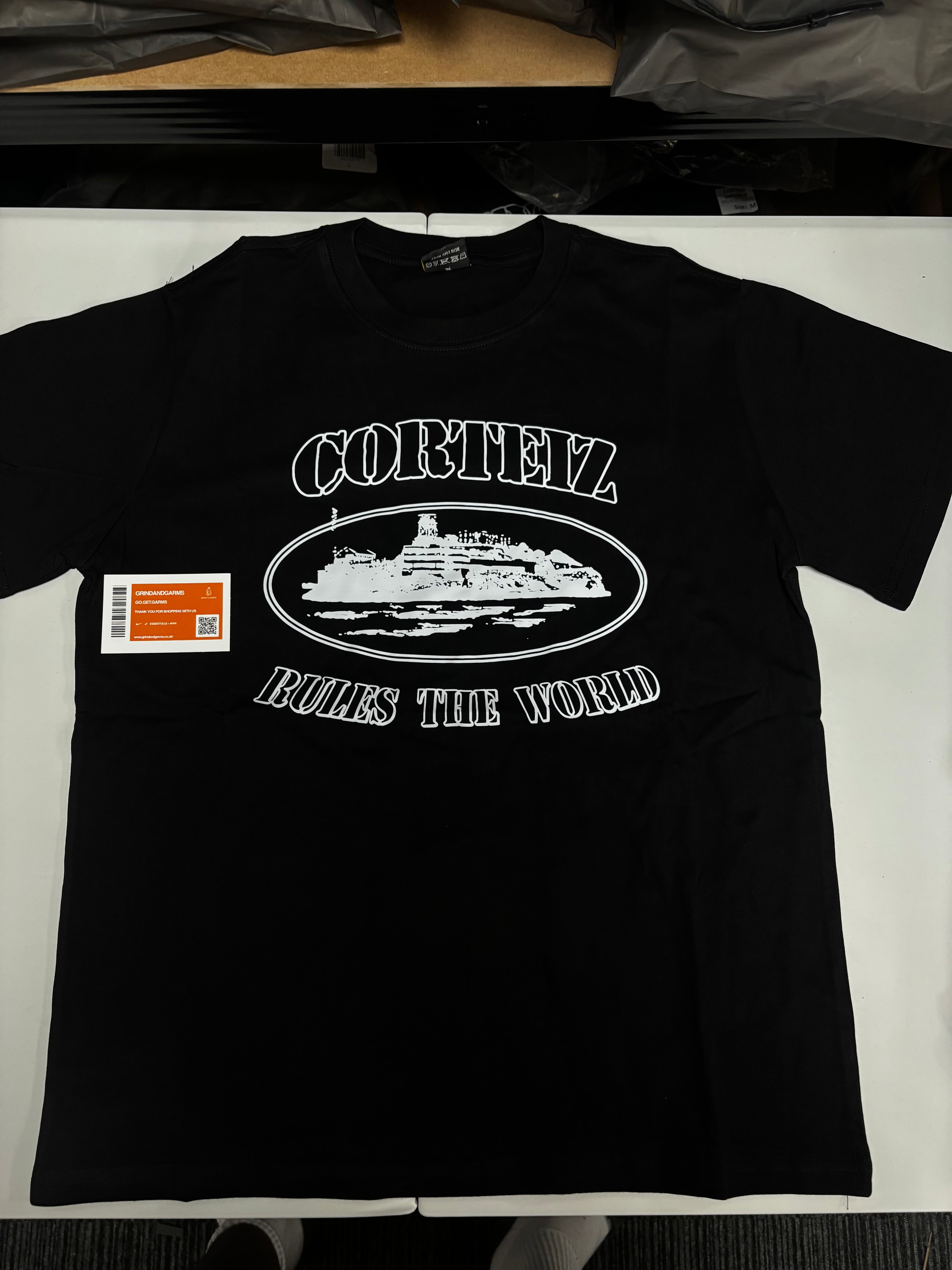 CRTZ tee Black/White