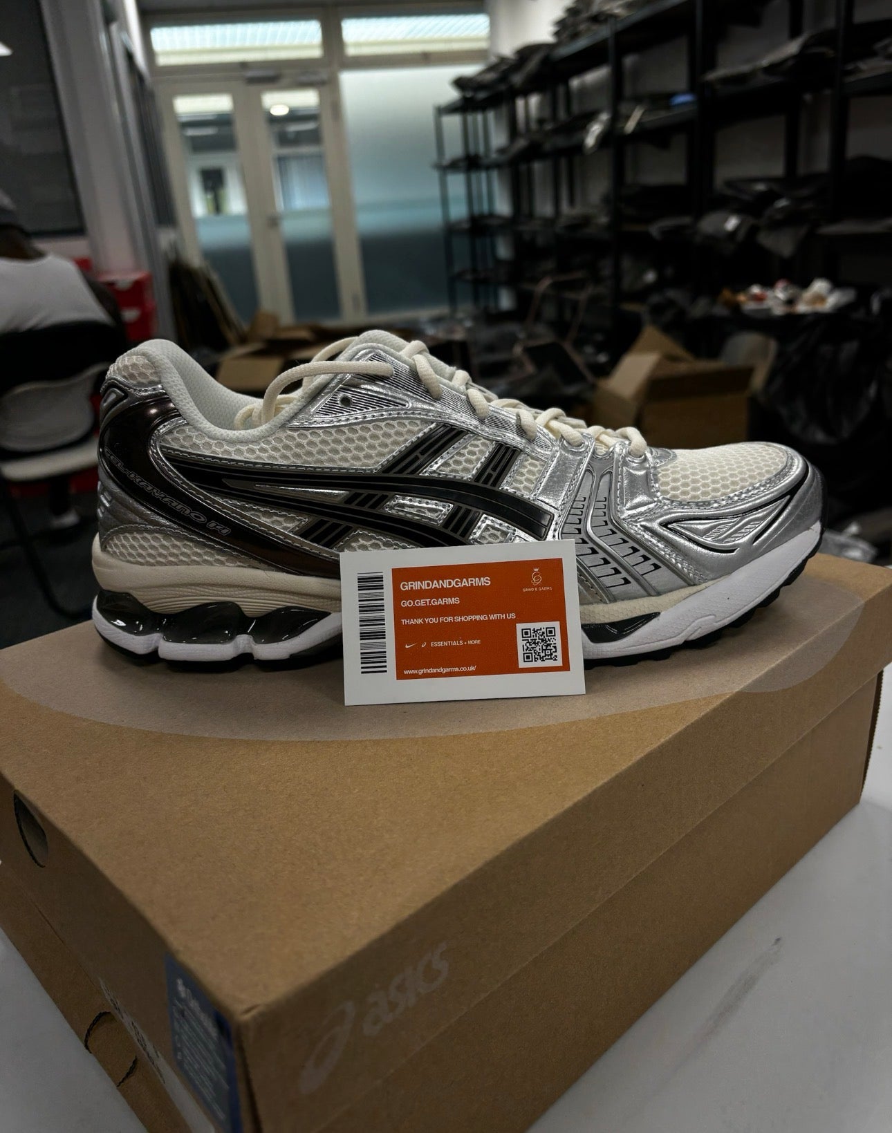 ASICS GEL-KAYANO 14 - CREAM BLACK