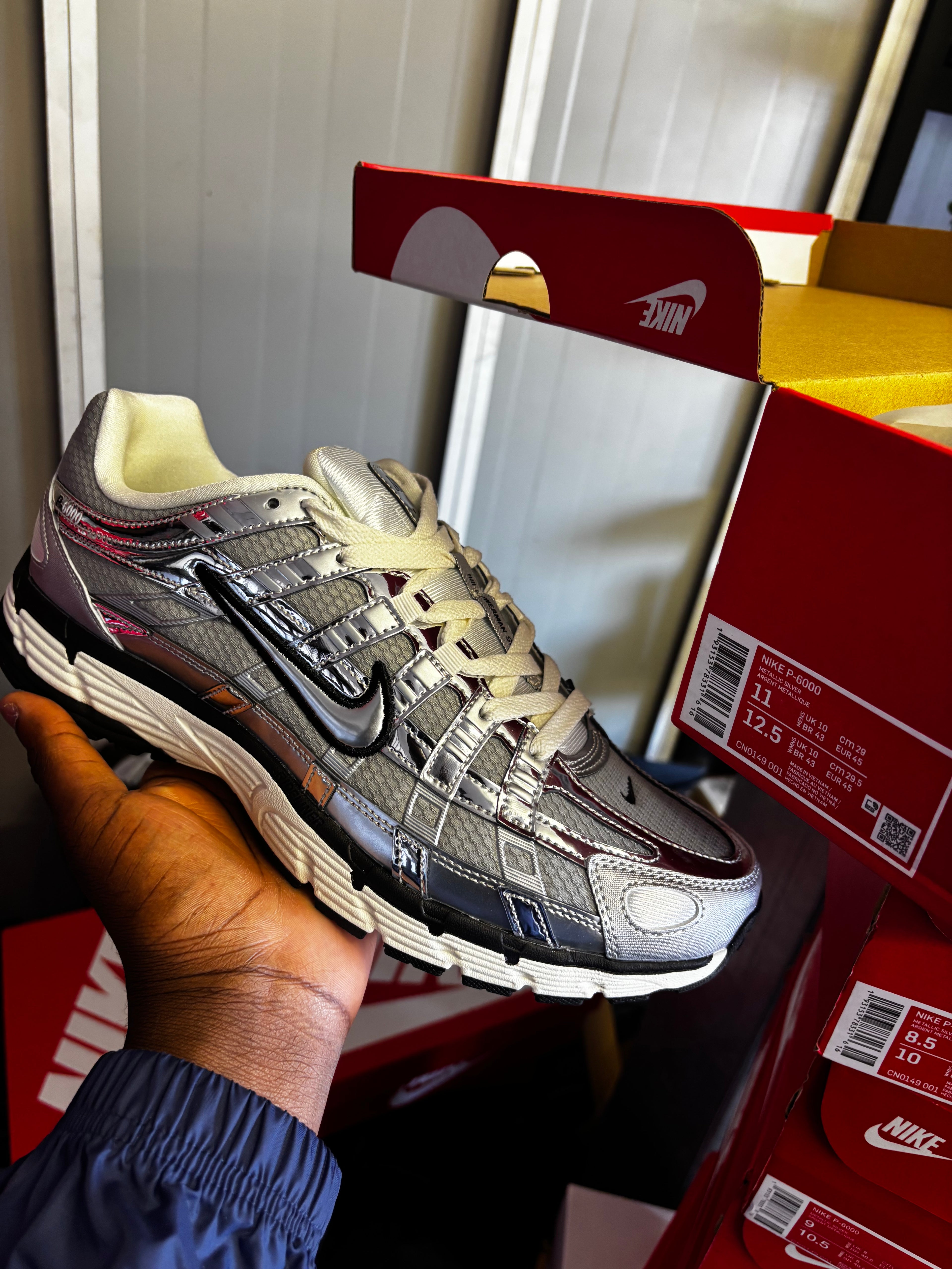 Nike p6000 - Metalic Sliver