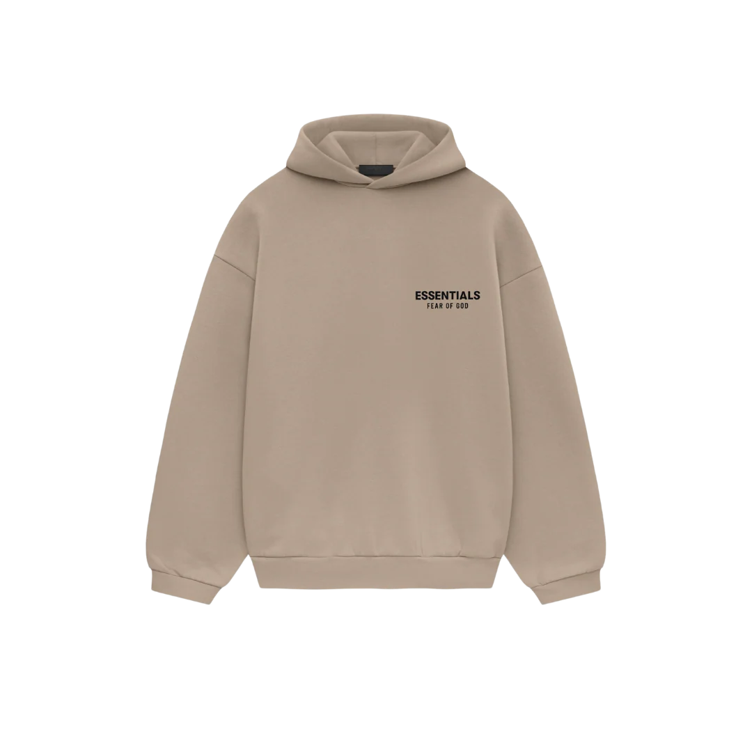 Fear of God Essentials SS25 Tracksuit Hoodie - Desert Sand