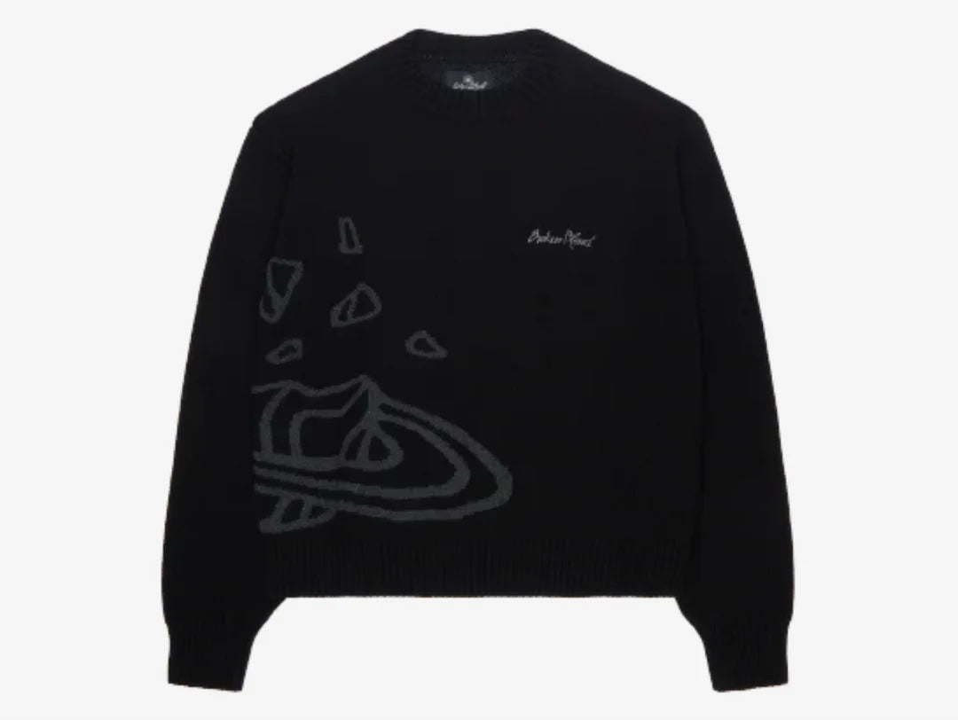 Broken Planet Black Knit