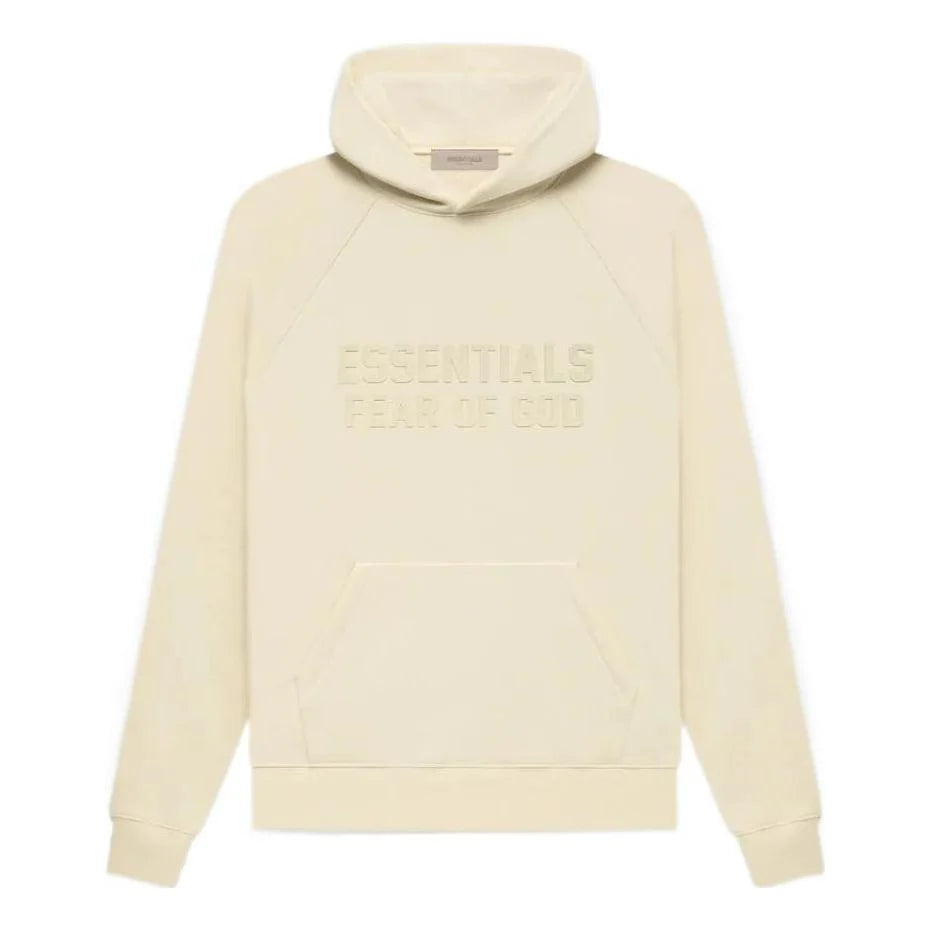 Fear of God Essentials SS23 Tracksuit Hoodie - Egg Shell