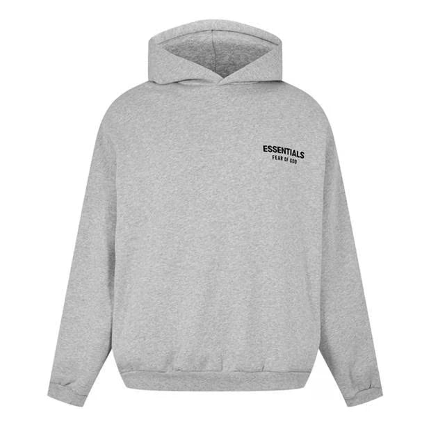 Fear of God Essentials SS25 Tracksuit Hoodie - Light Heather Grey