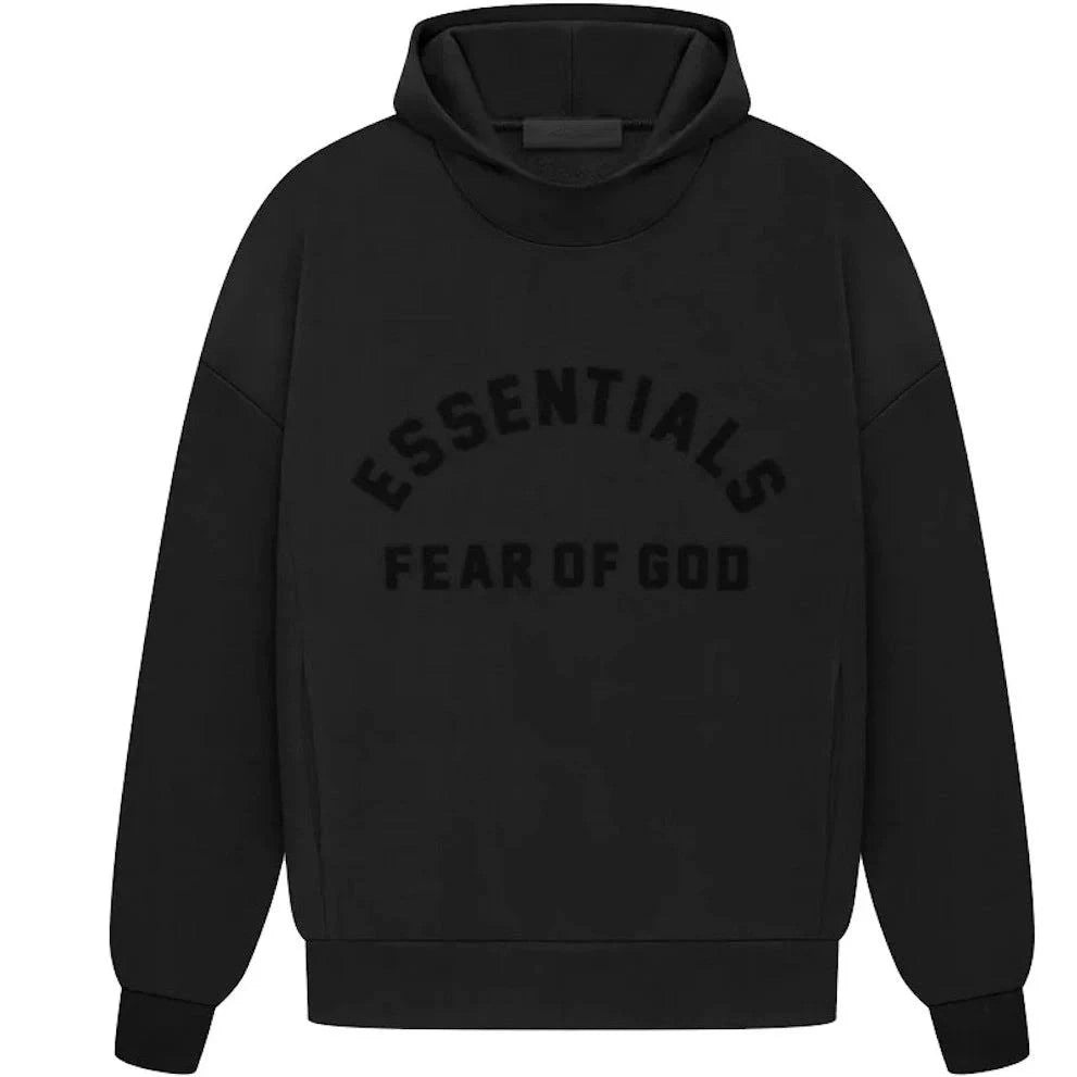Fear of God Essentials SS23 Hoodie - Jet Black