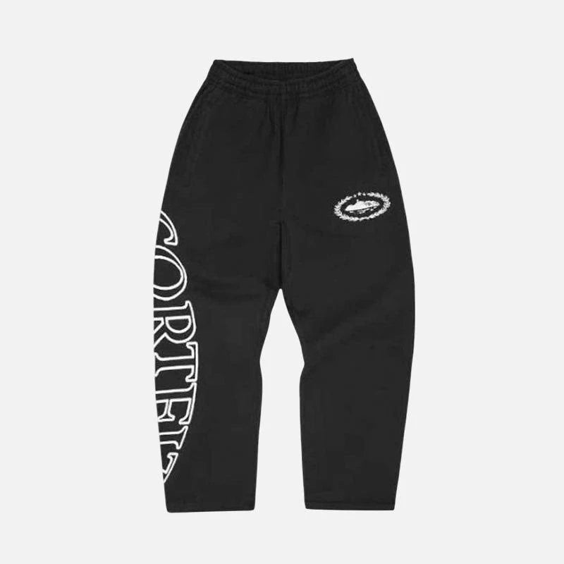 Corteiz Black Superior Royale Joggers