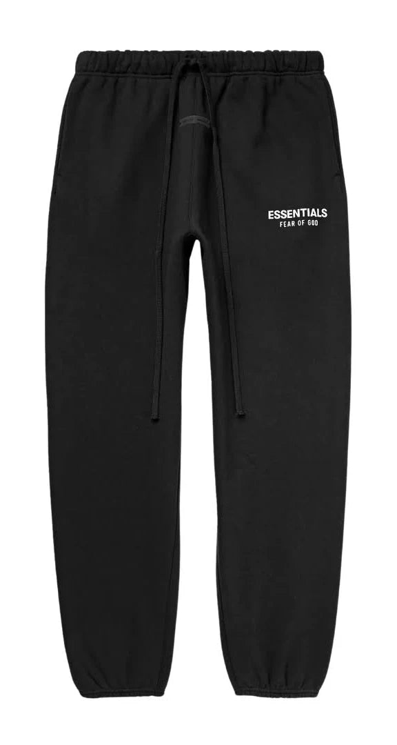 Fear of God Essentials SS25 Tracksuit Joggers - Black/White