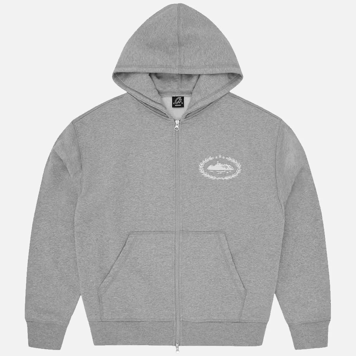 Corteiz Grey Superior Royale Hoodie